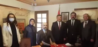 ÇANAKKALE - Gelecek Partisi Genel Başkanı Ahmet Davutoğlu, Çanakkale'de temaslarda bulundu