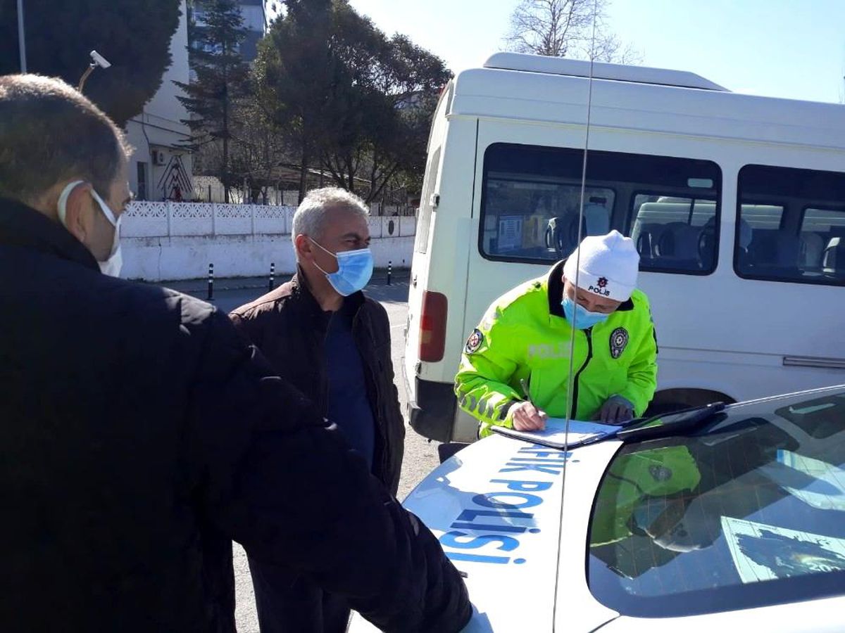 Düzce\'de toplu taşıma araçları denetlendi