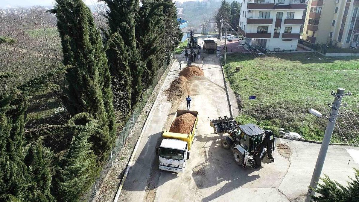 İSU, Başiskele Selahattin Eyyübi Caddesi\'nde çalışmalarını tamamladı