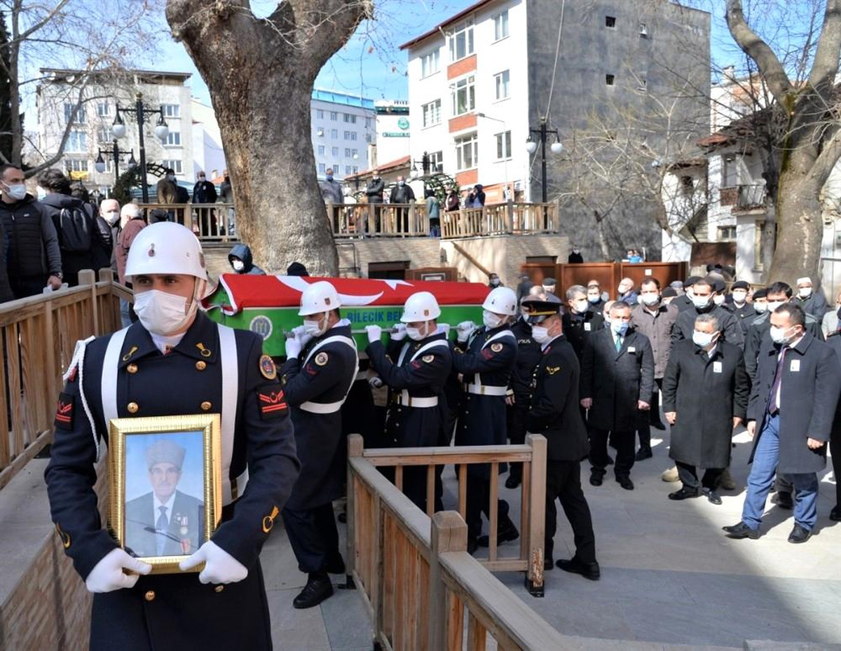 Kıbrıs gazisi İbrahim Yaşa dualarla uğurlandı