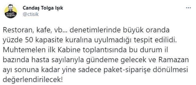 Restoran ve kafeler eski sisteme geri mi dönüyor? Dikkat çeken Ramazan ayı detayı