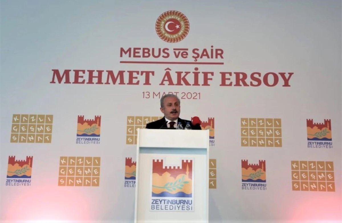 İSTANBUL -TBMM Başkanı Şentop, "Mebus ve Şair: Mehmet Akif Ersoy" sergisini ziyaret etti