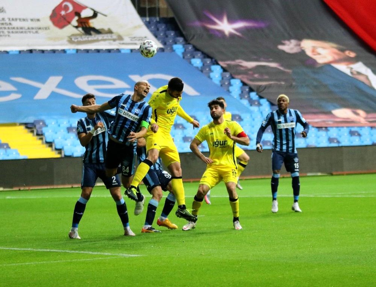 TFF 1. Lig: Adana Demirspor: 1 İstanbulspor: 0 (İlk yarı sonucu)
