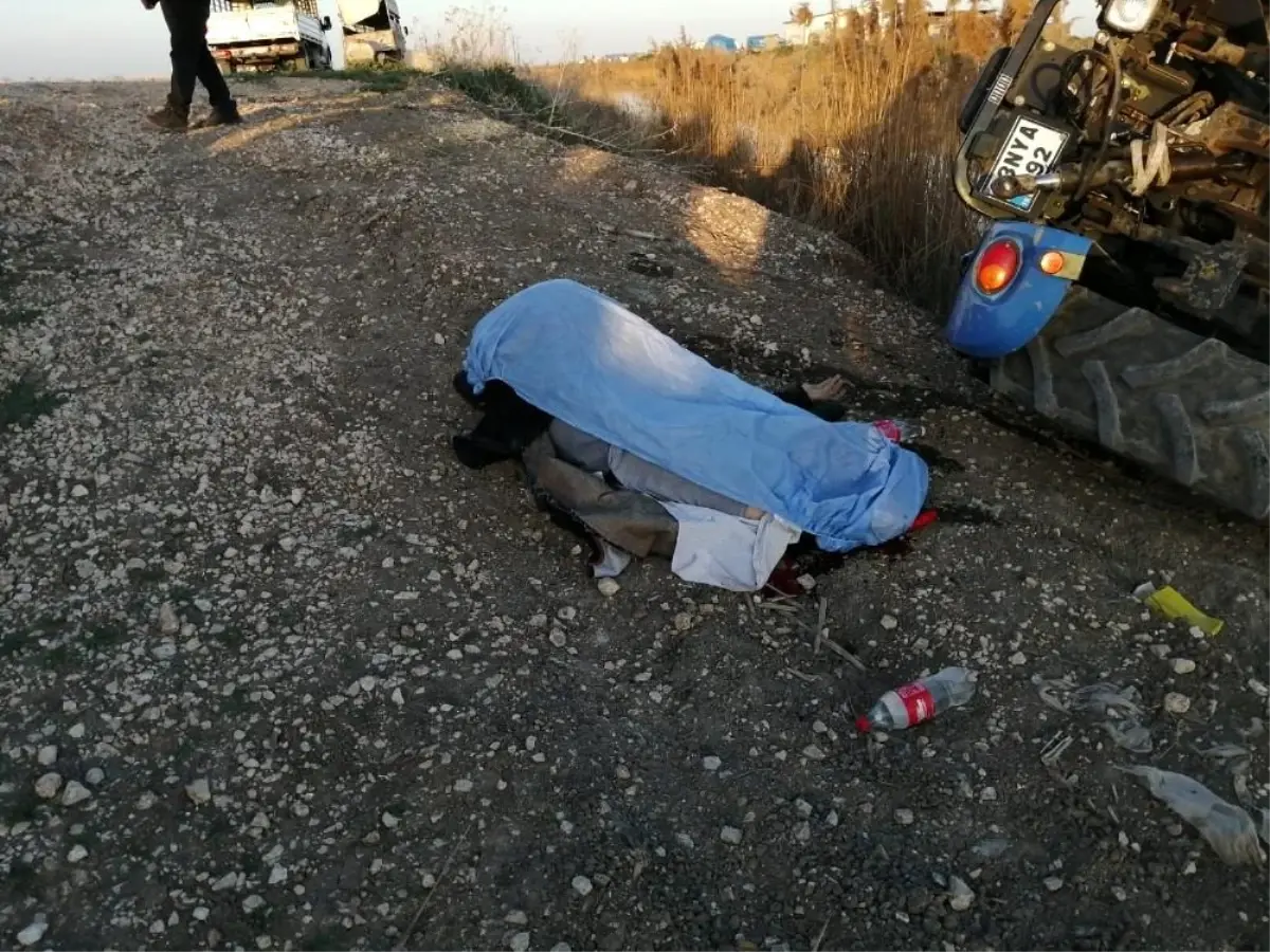 Traktörün altında kalan çiftçi hayatını kaybetti