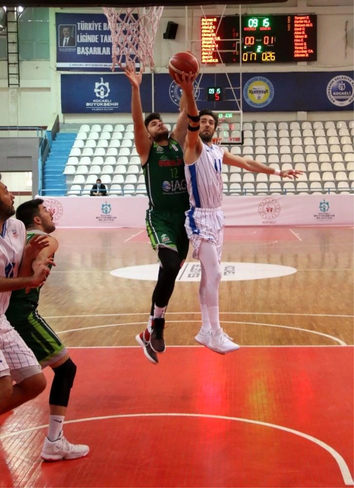 Türkiye Basketbol Ligi: Kocaeli BŞB Kağıtspor: 72 Budo Gemlik: 74
