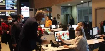 AK Parti İstanbul İl Başkanı Kabaktepe 112 Acil Merkezini ziyaret etti