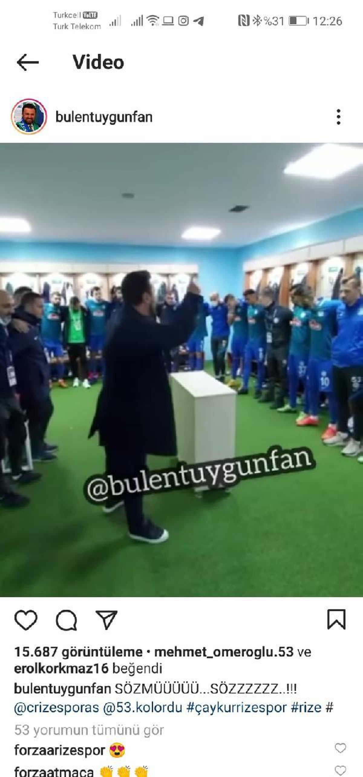 Bülent Uygun\'dan Sumudica\'ya gönderme