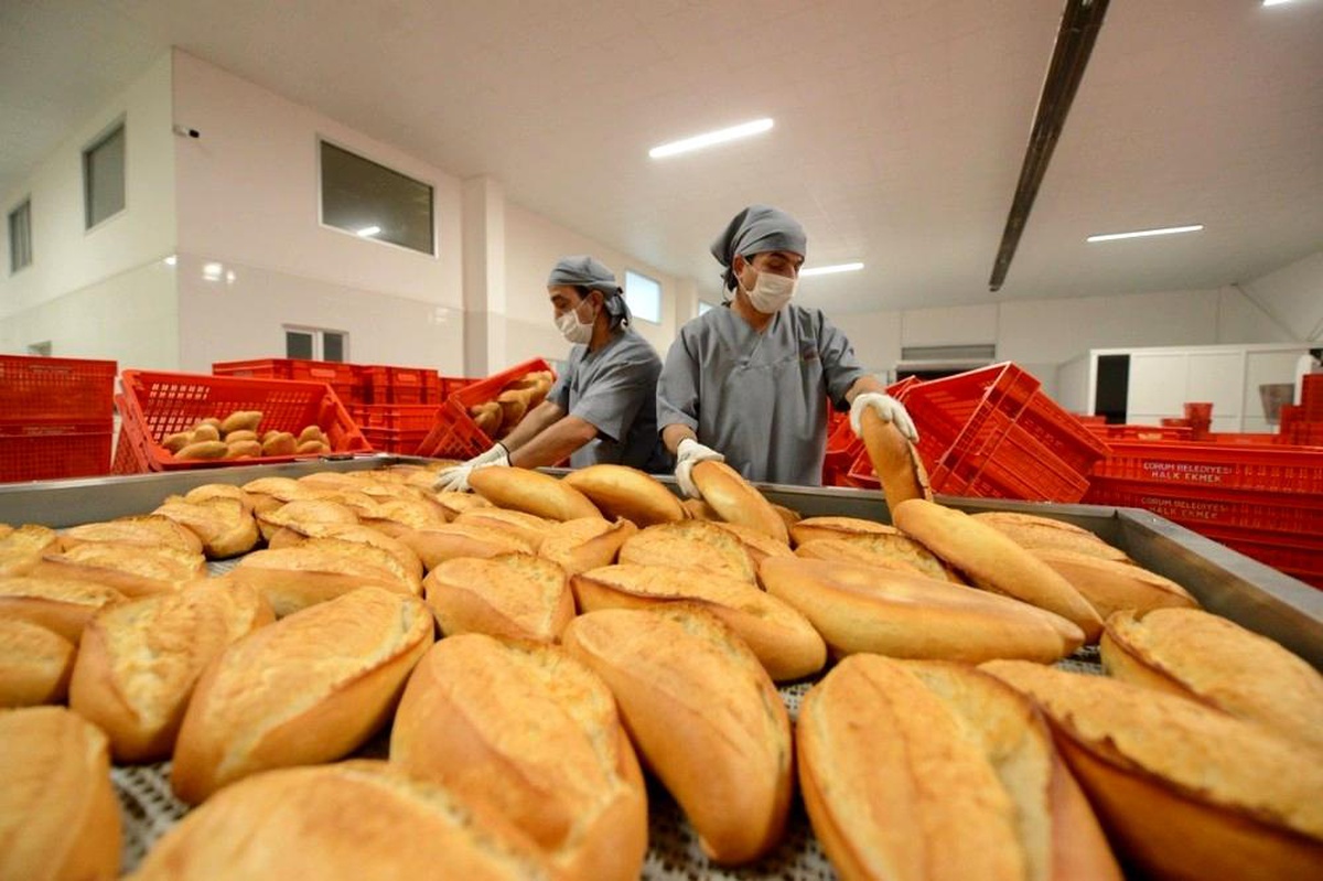 Çorum\'da halk ekmek fiyatı 1 lira oldu