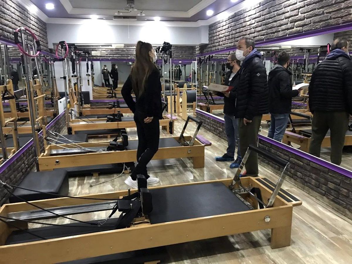 Düzce\'de spor salonları pandemi denetimi
