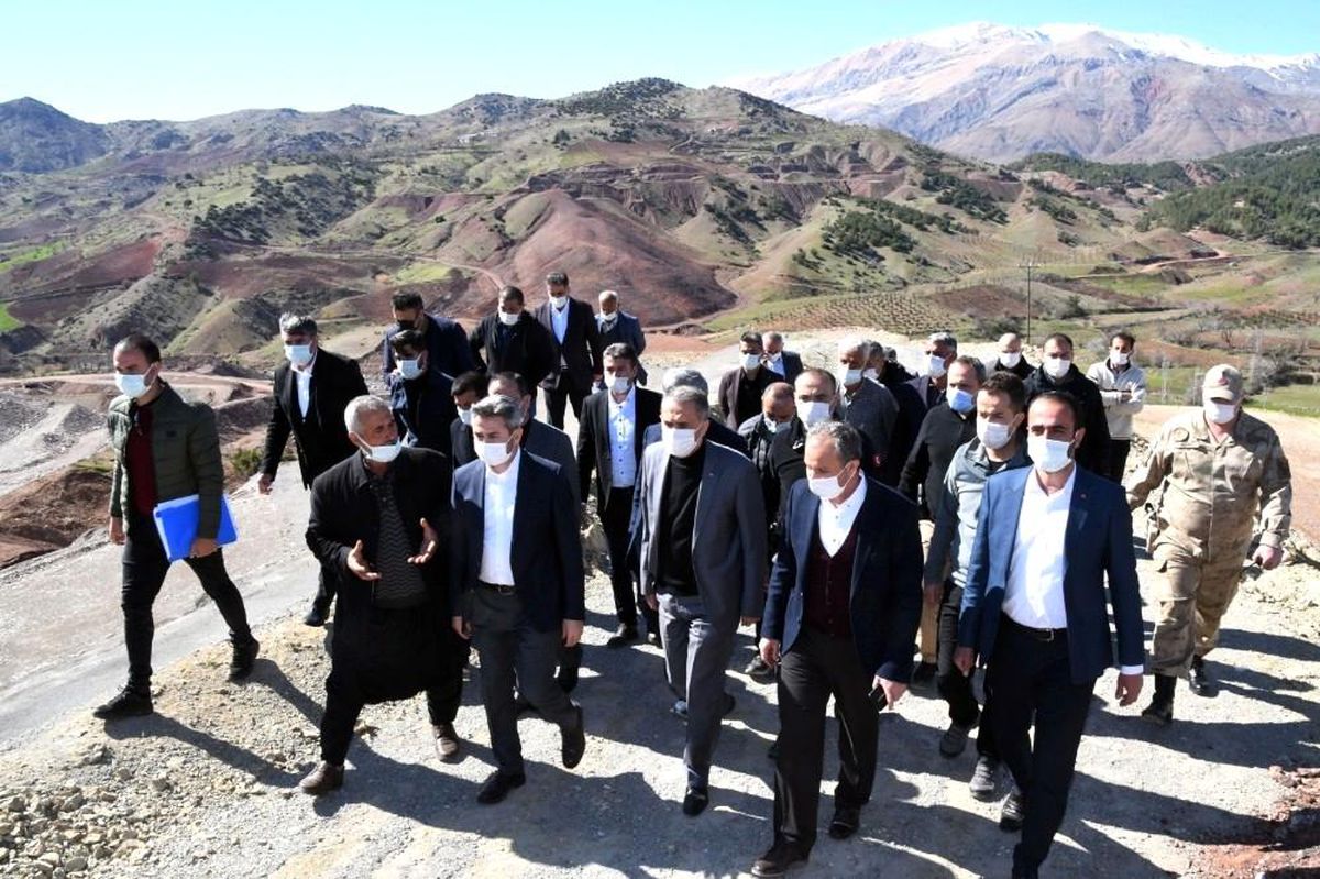 İl protokolü sulama projelerini inceledi