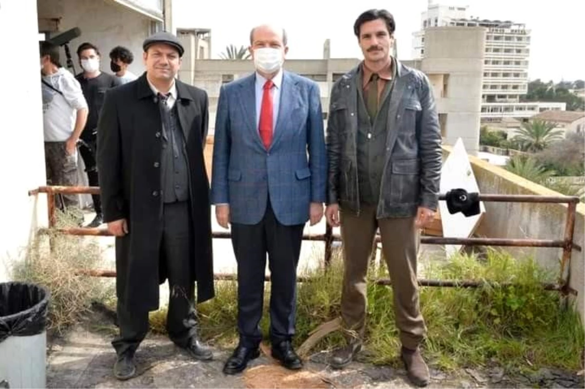 KKTC Cumhurbaşkanı Tatar, "Bir Zamanlar Kıbrıs" dizisinin setini ziyaret etti