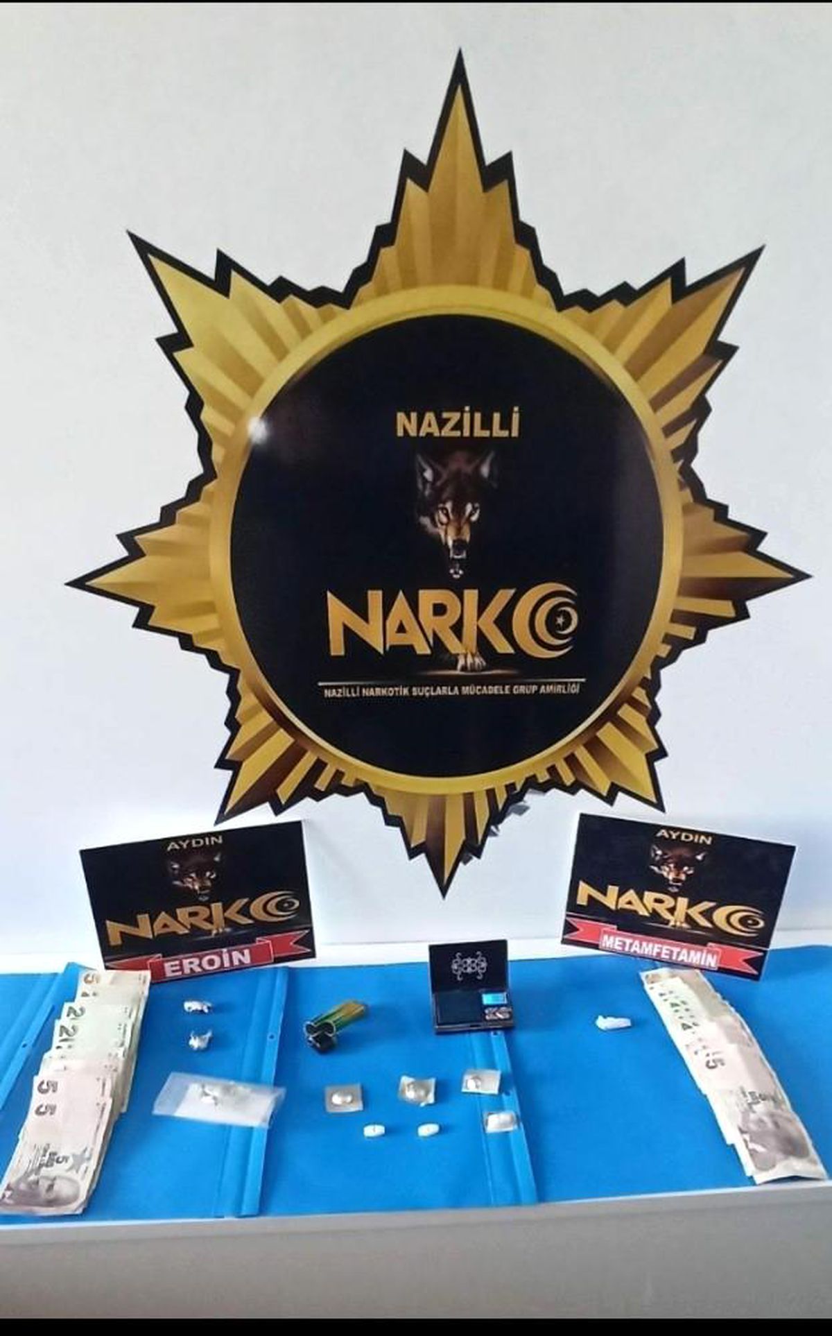 Nazilli\'de uyuşturucu partisine polis baskını
