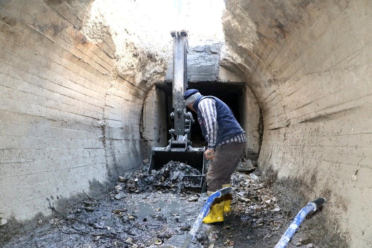 Sulama kanalındaki temizlik tamamlandı, 137 kamyon çöp çıktı