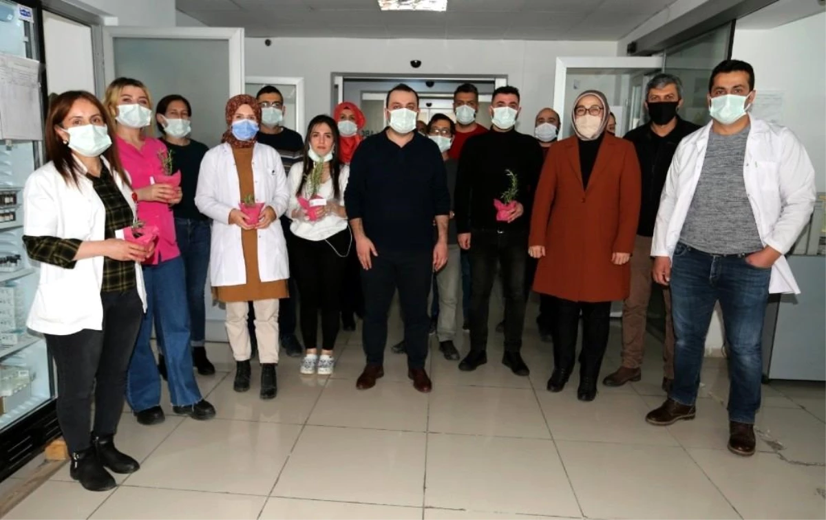 Van Büyükşehir Belediyesi sağlık çalışanlarını unutmadı