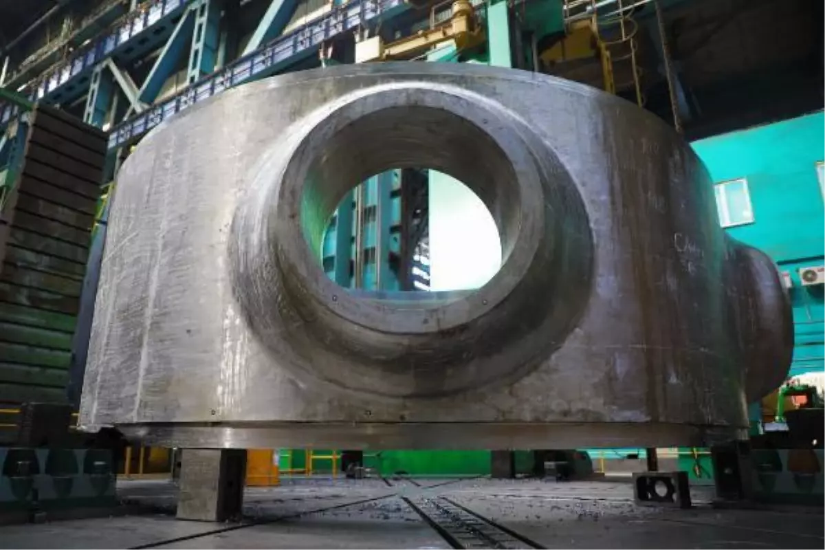 Atommash, Akkuyu NGS\'nin 3\'üncü güç ünitesi için nükleer reaktör üretimine başladı