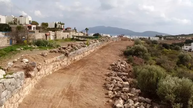 Büyük İskender'in yıktığı sur duvarları gün yüzüne çıktı