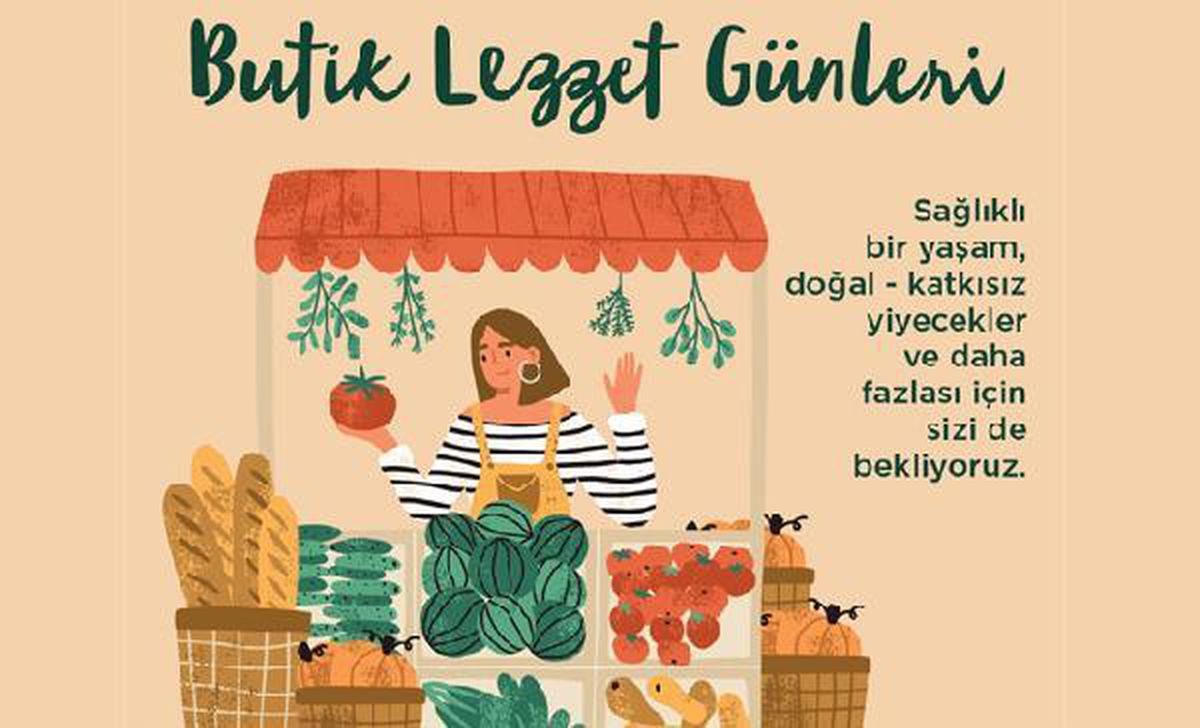 Doğal ve katkısız yiyecekler bu pazarda satılacak