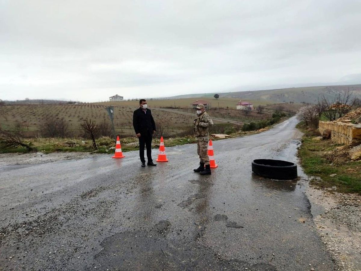 Gölbaşı ilçesinde 1 köy karantinaya alındı