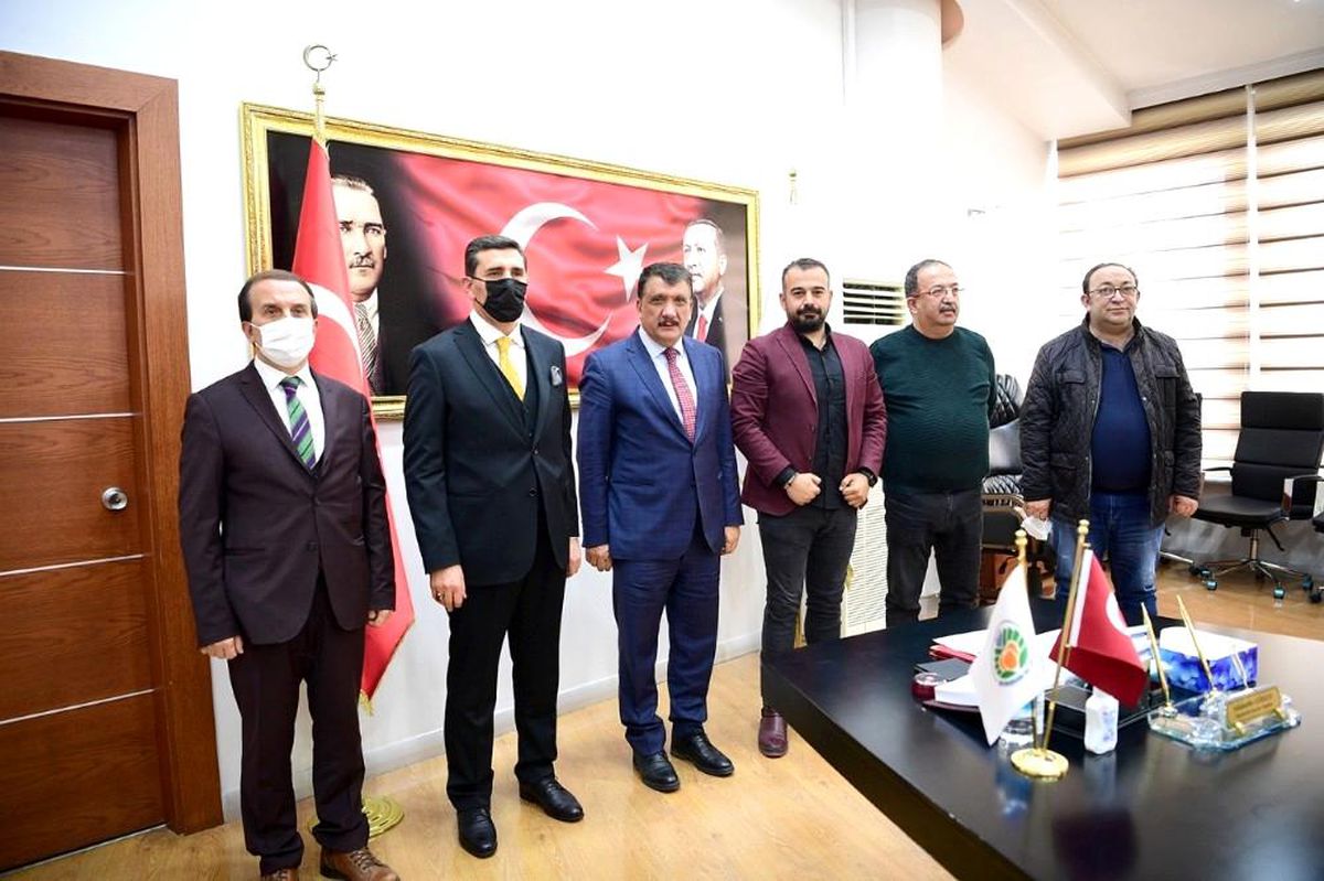 MAGTAD\'tan Başkan Gürkan\'a ziyaret