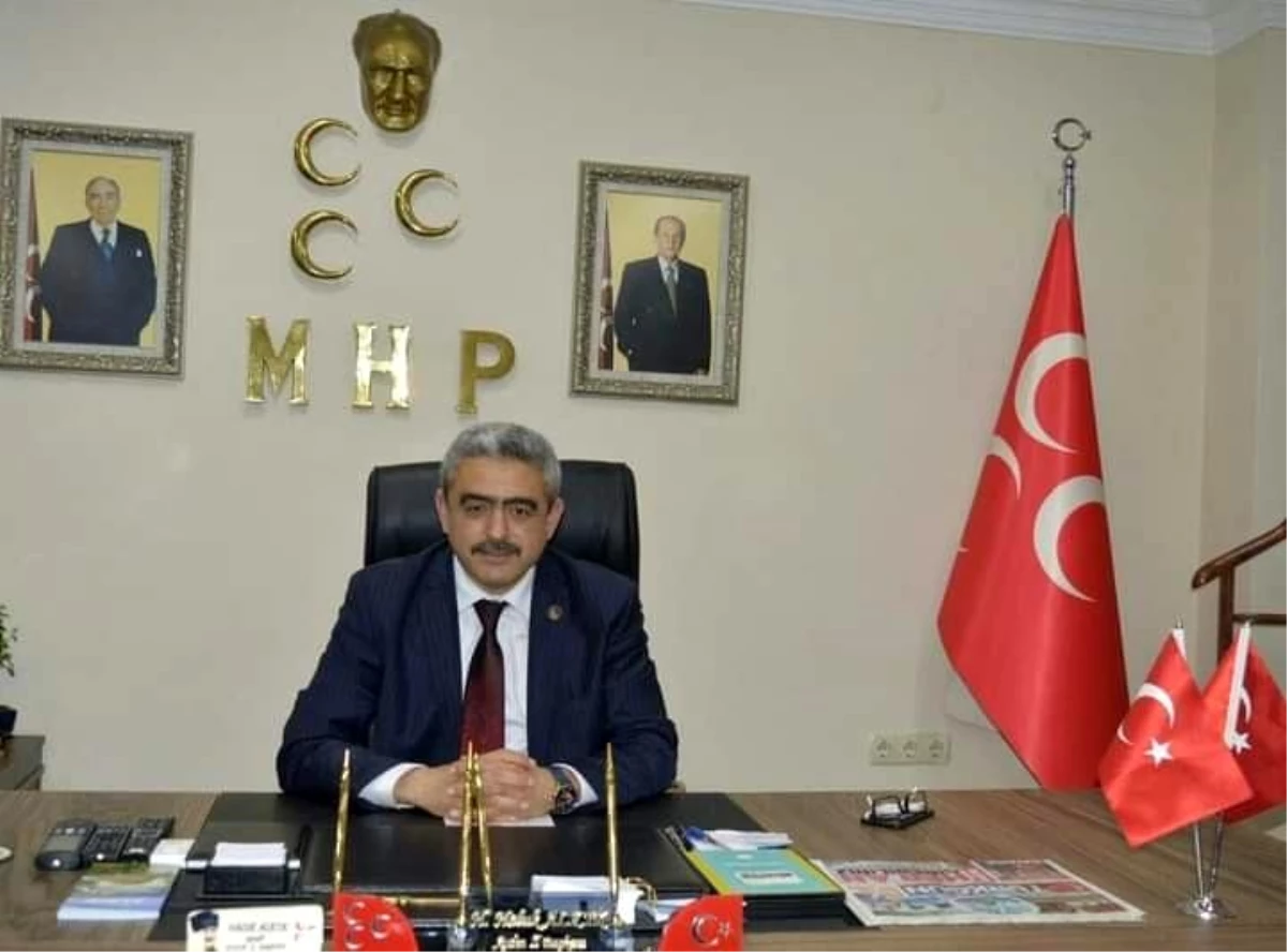 MHP Aydın İl Başkanı Alıcık; "Safımız belli, tarafımız belirgindir"