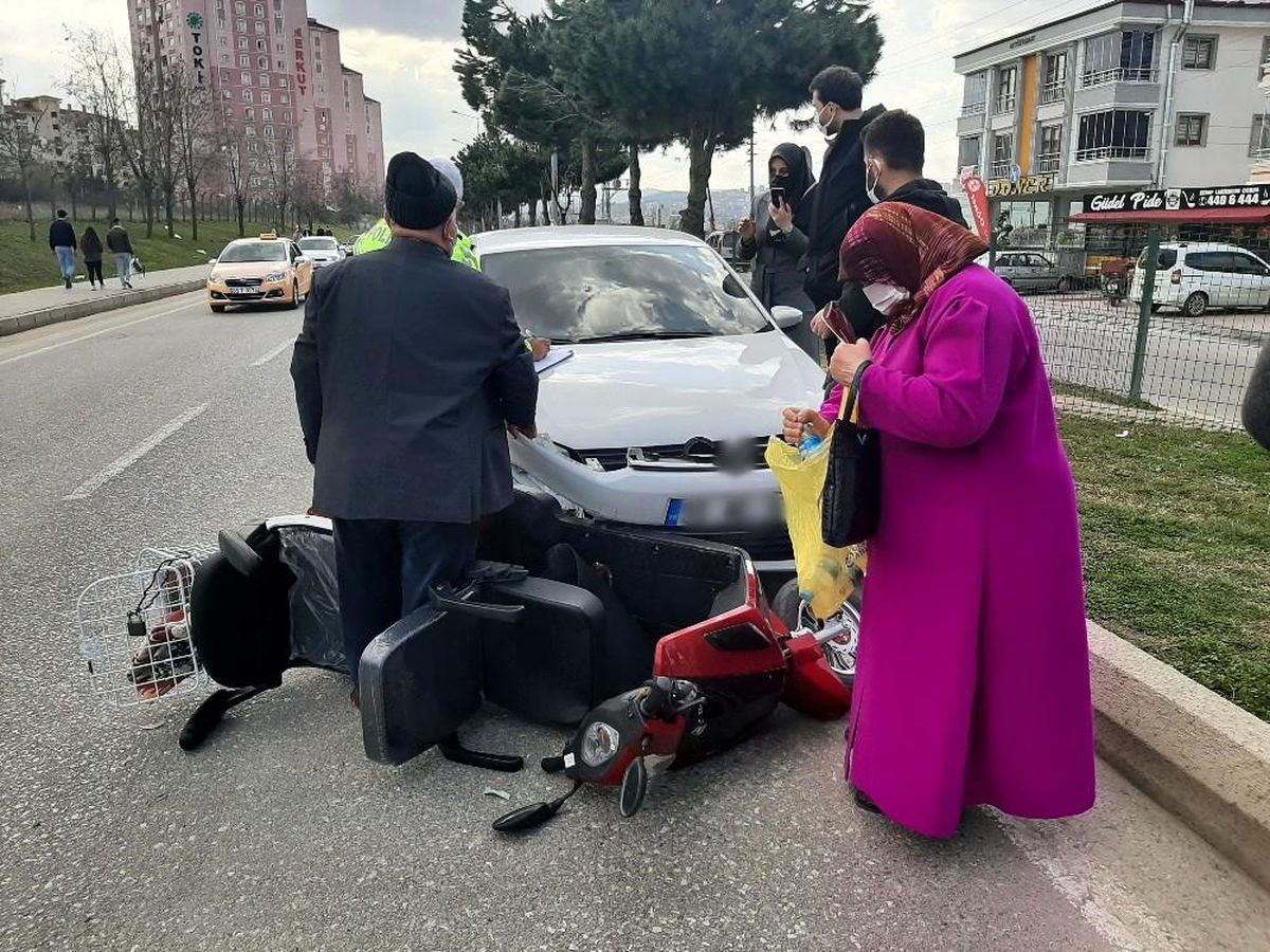 Samsun\'da ölümden kıl payı döndüler