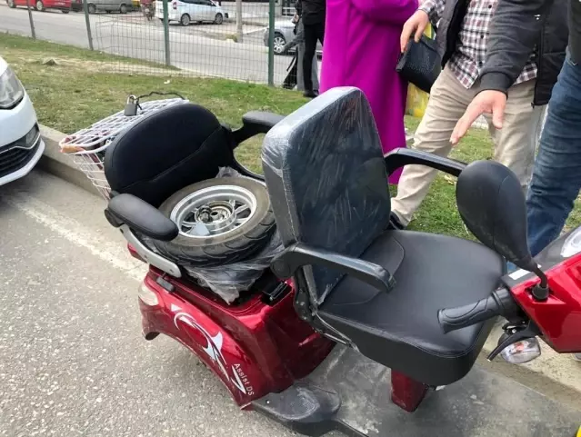 Samsun'da ölümden kıl payı döndüler Samsun'da ölümden kıl payı döndüler
