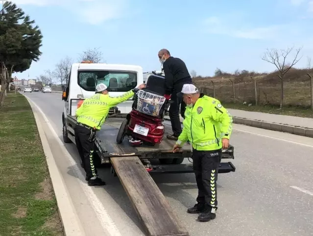 Samsun'da ölümden kıl payı döndüler Samsun'da ölümden kıl payı döndüler