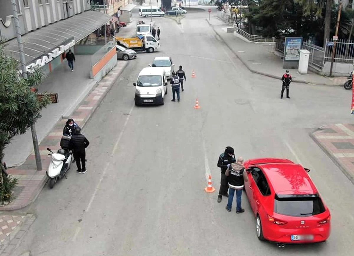 Samsun emniyetinden sıkı denetim