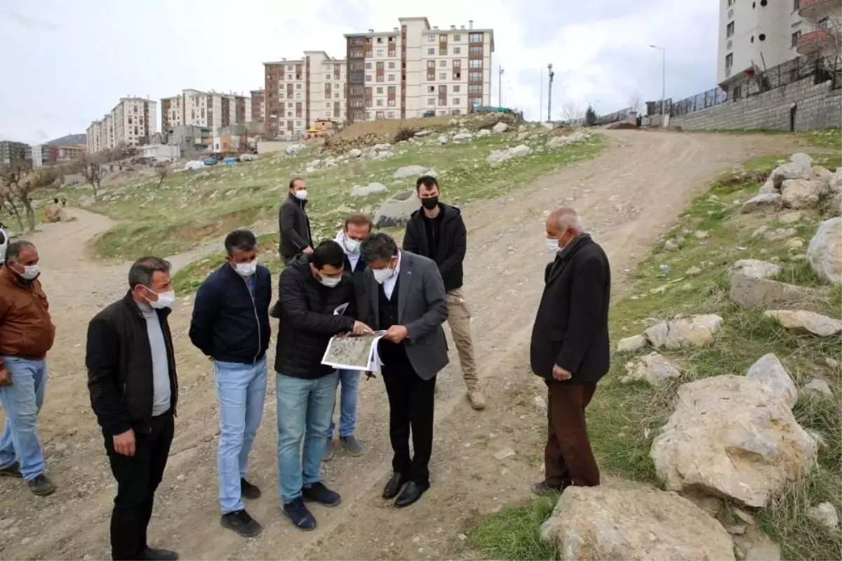 Şırnak Belediye Başkanı Yarka, devam eden çalışmaları inceledi