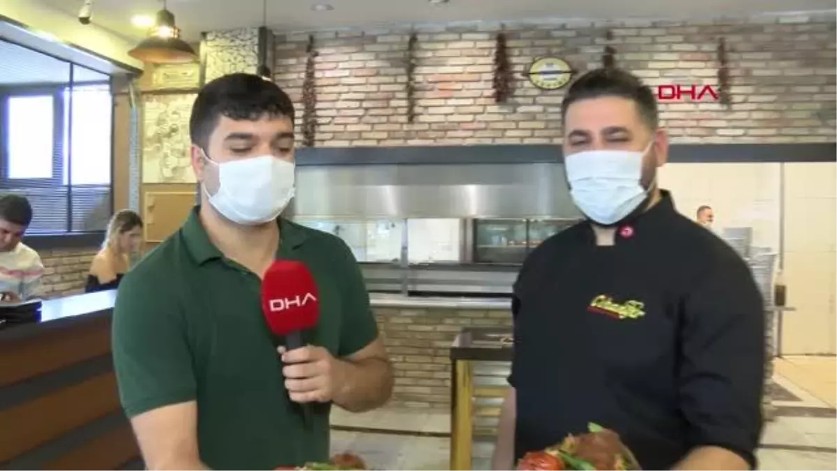 ADANA Adıyla şaşırtan \'iki yüzlü kebap\' Adanalılardan yoğun ilgi görüyor