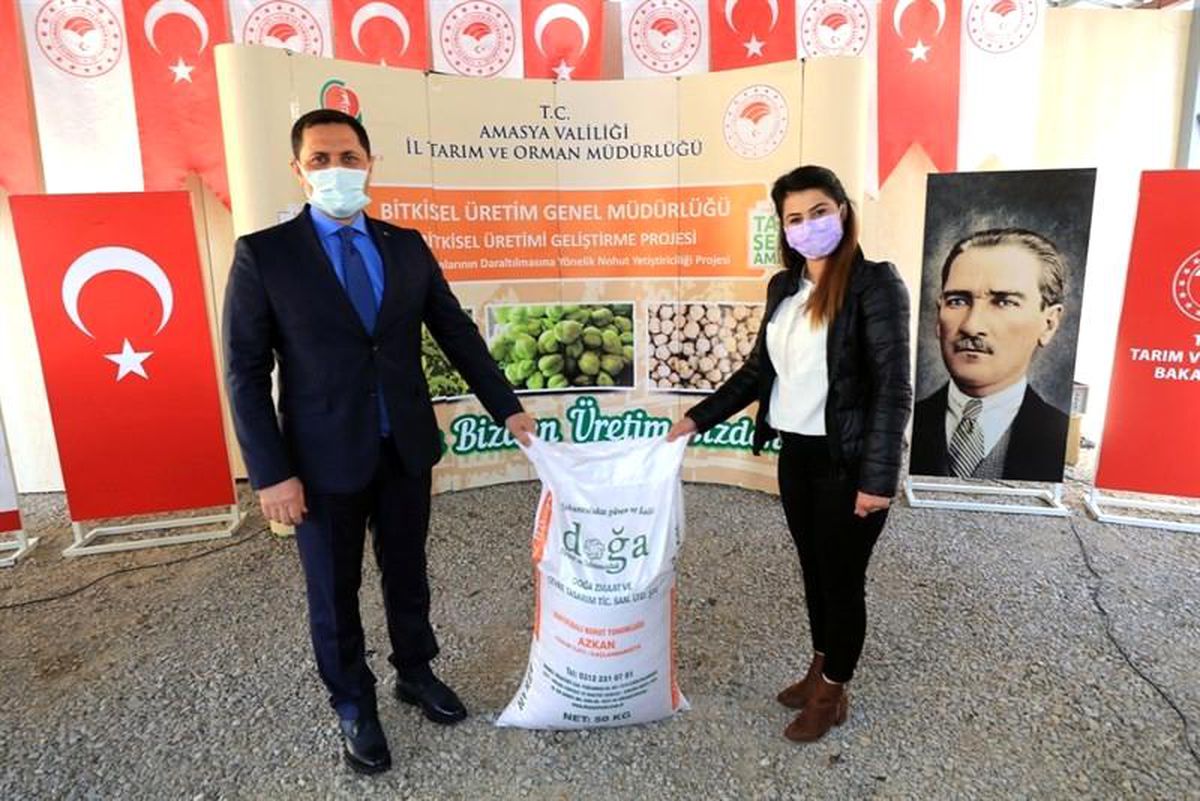 Amasya Valisi Masatlı: \'Her karış toprağı üretime dahil etmek için projelerimiz devam edecek"