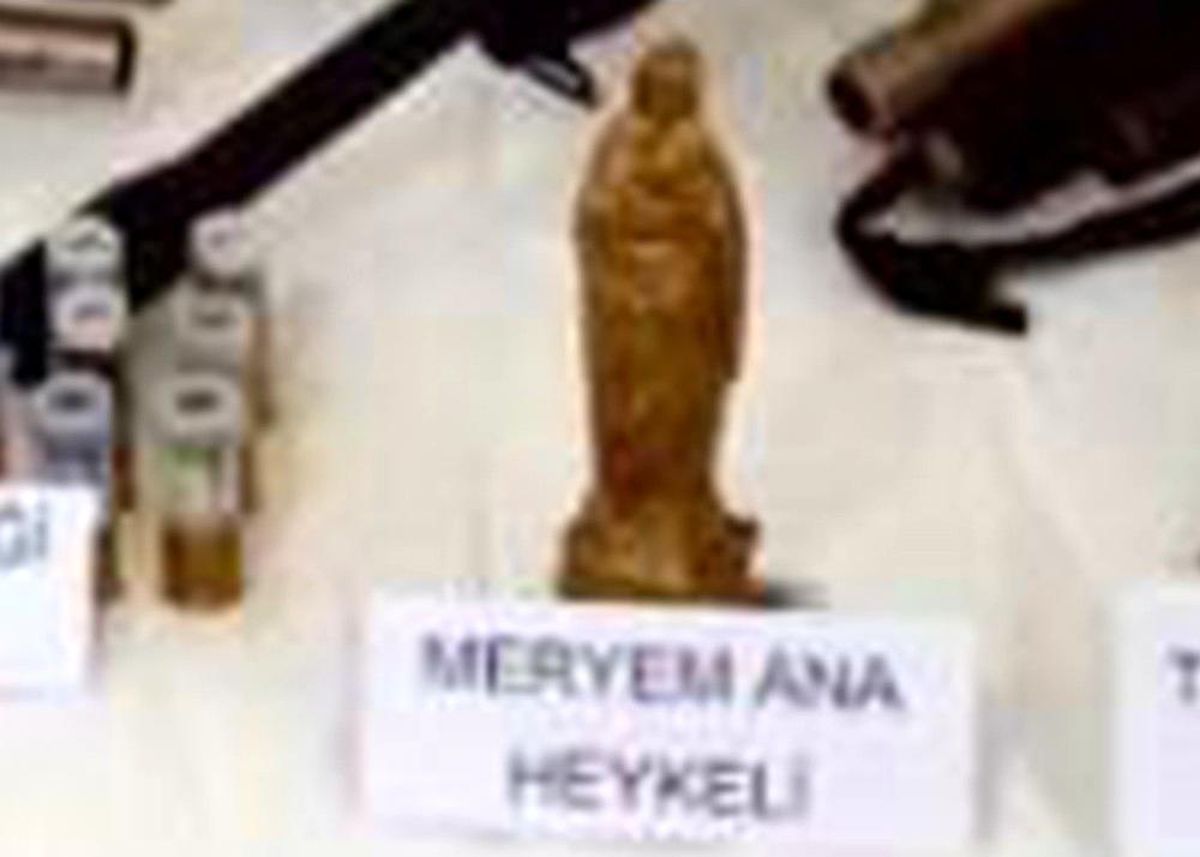 Ardahan\'da "Meryem Ana" ve "Artemis" heykelleri ele geçirildi