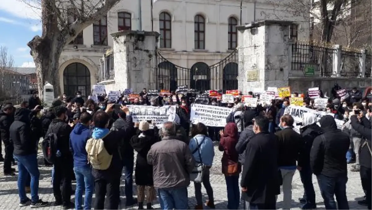 BEYAZIT\'TA 16 MART VE HALEPÇE PROTESTOSU