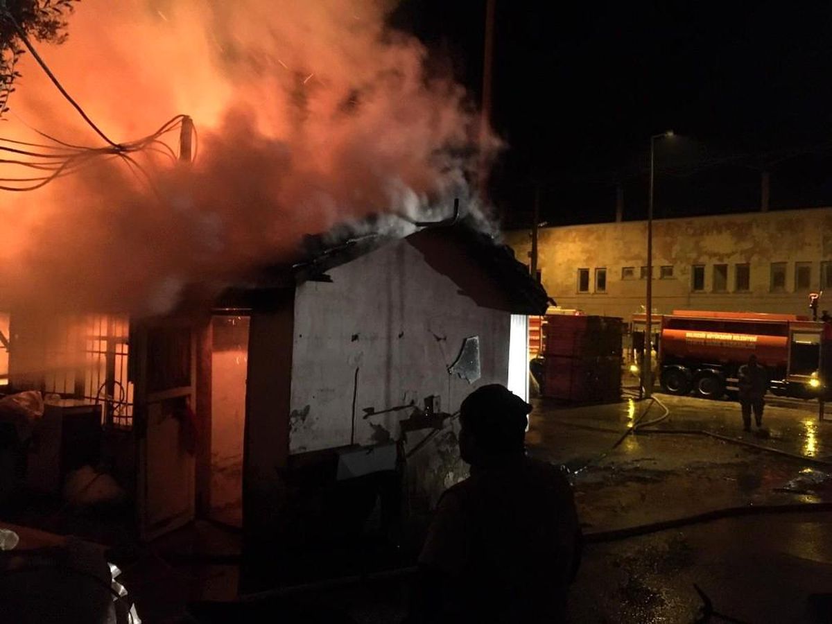 Son dakika haberi | Bıçkı atölyesi alevlere teslim oldu