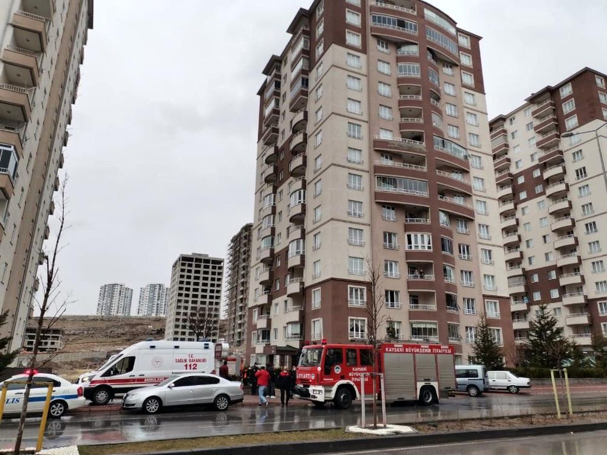 İkamette çıkan yangın korkuttu