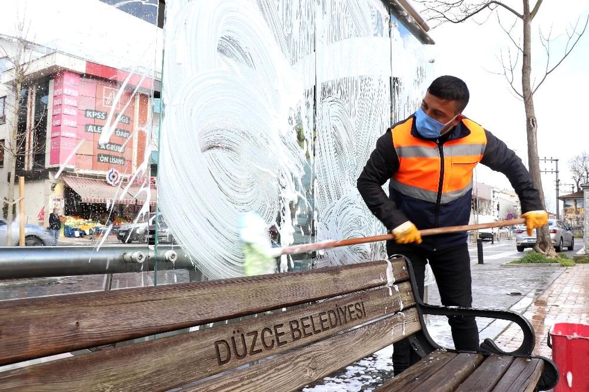 Konteynerlara özel solüsyonlu temizlik