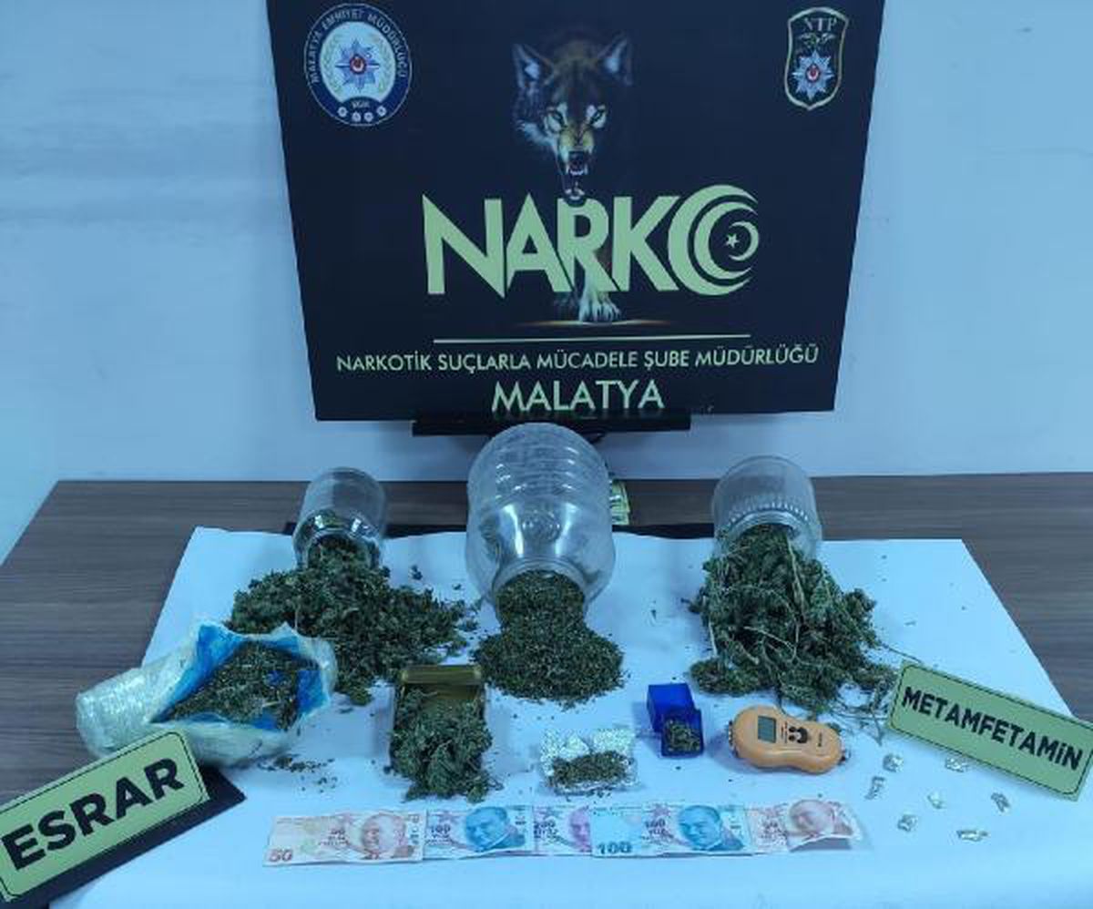 Son dakika gündem: Malatya\'da uyuşturucu operasyonuna 2 tutuklama