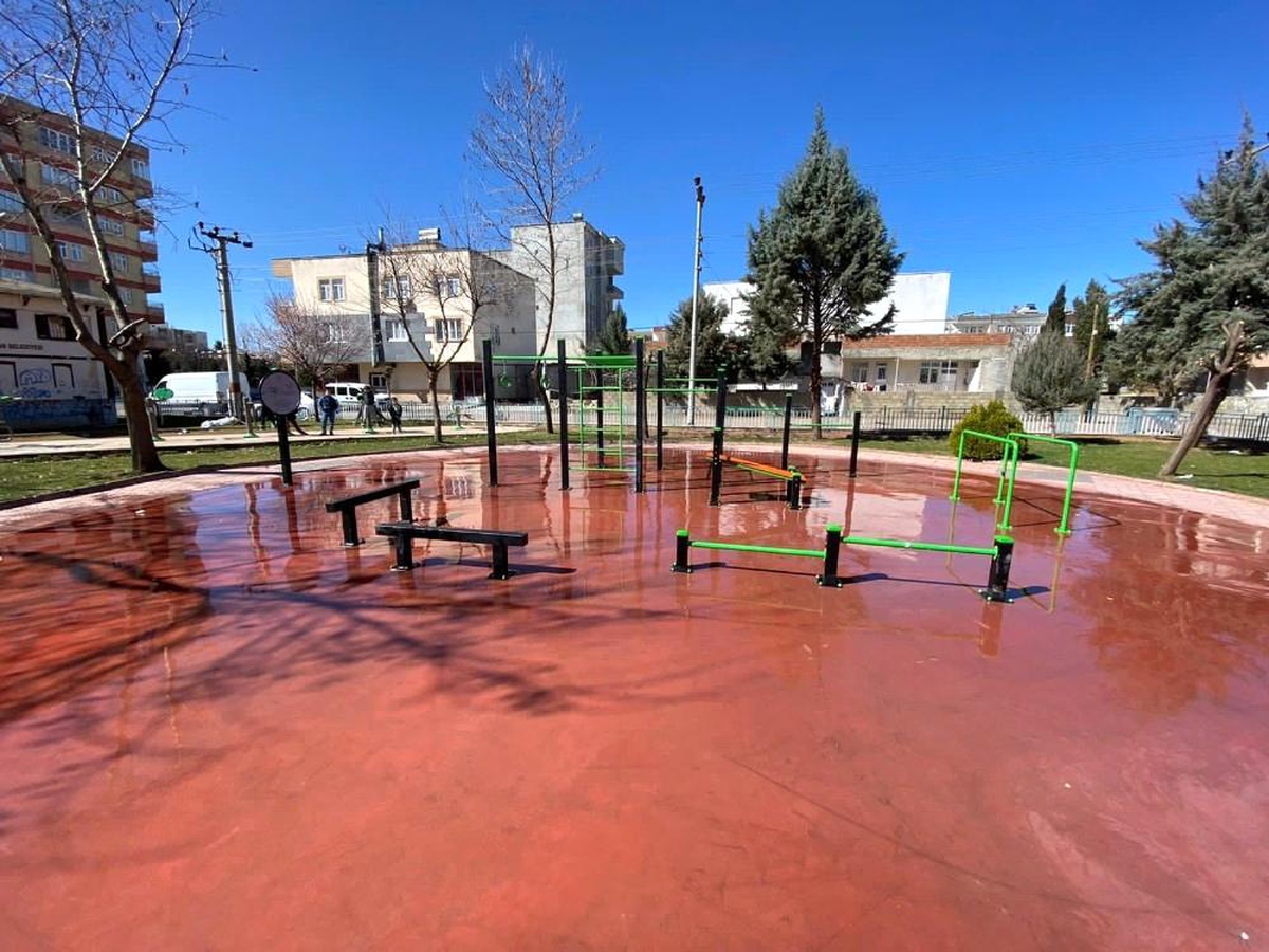 Son dakika haberi! Necmettin Erbakan Parkına yeni fitness aletleri alındı