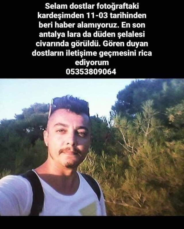 Ramazan Özkan'dan 5 gündür haber alınamıyor Ramazan Özkan'dan 5 gündür haber alınamıyor