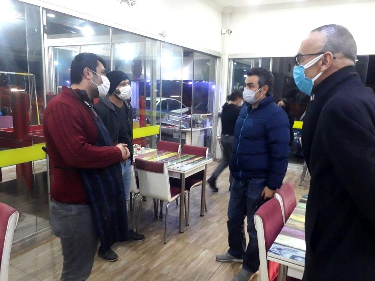 Söke\'de gıda işletmelerine Kovid-19 denetlemesi