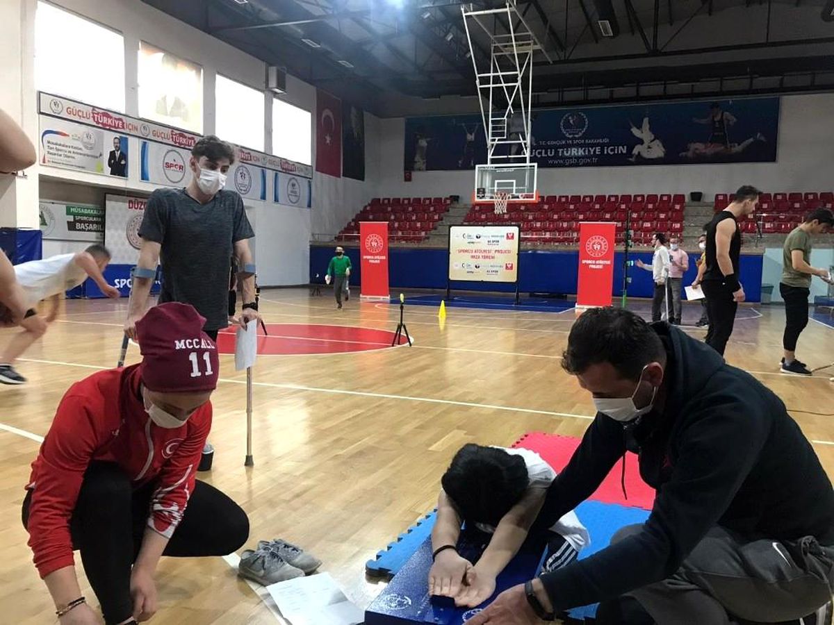 Sporcu atölyesi projesi başladı