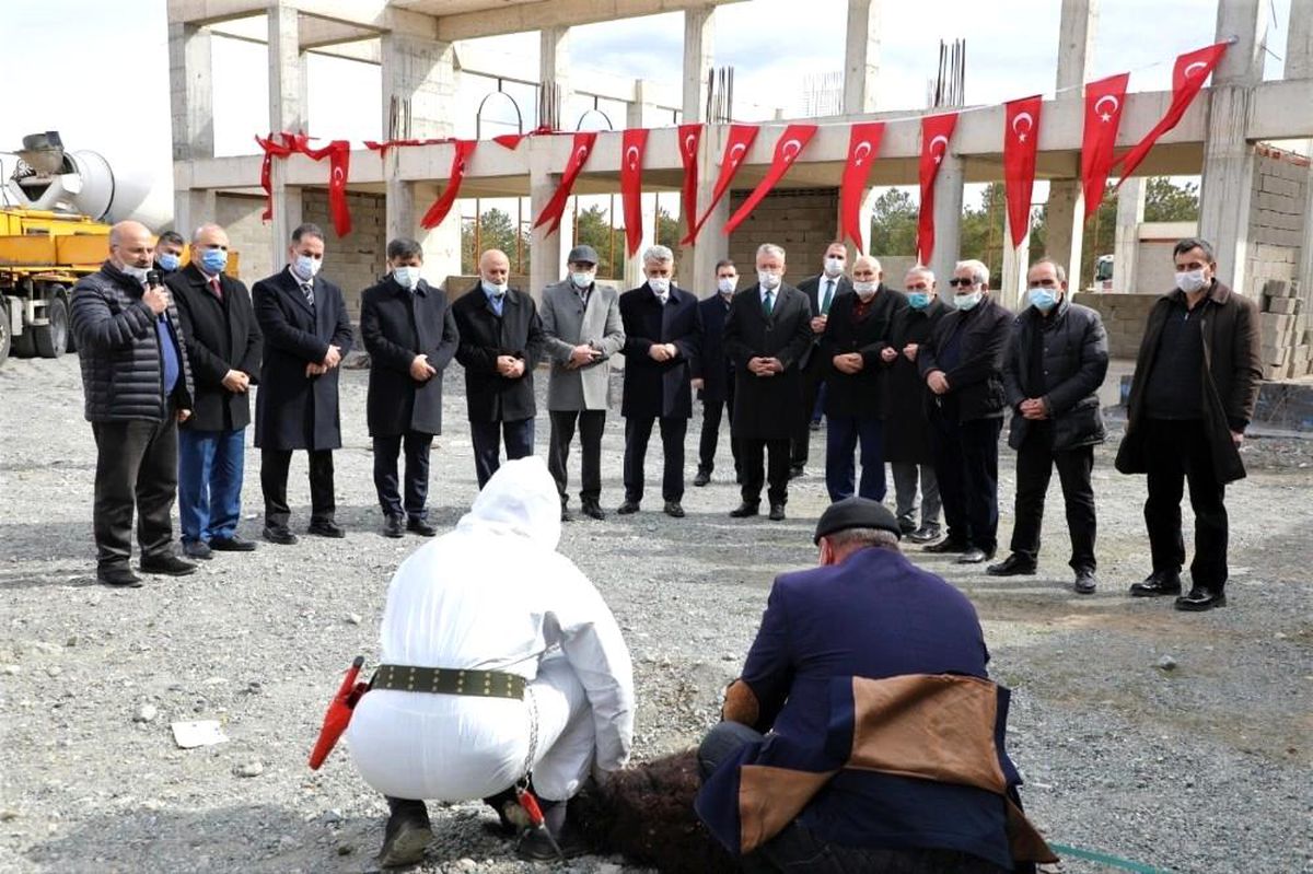 "Terzibaba Külliyesi" inşaatında yeni sezon çalışmaları başladı