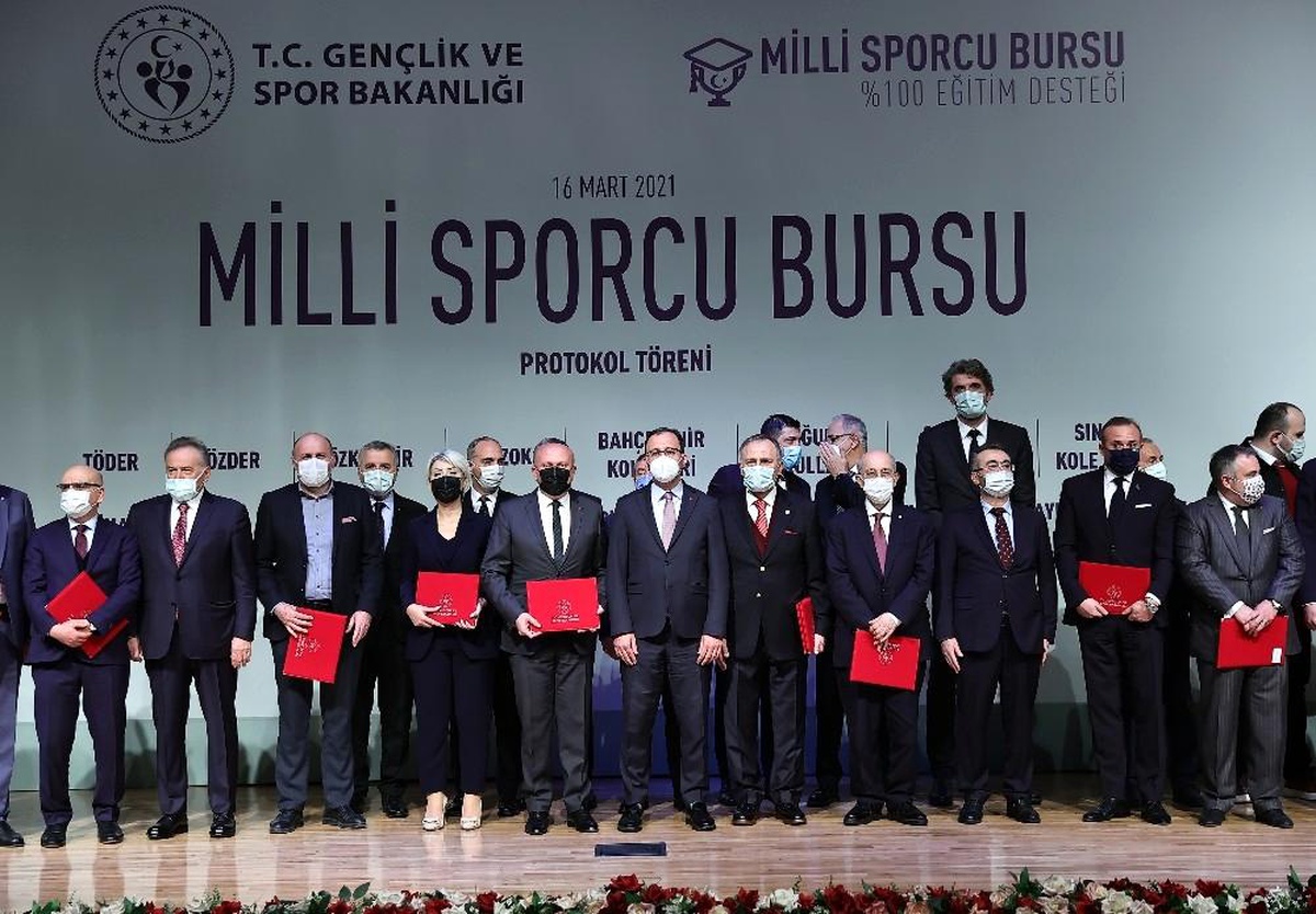 300 milli sporcuya yüzde 100 burs imkanı