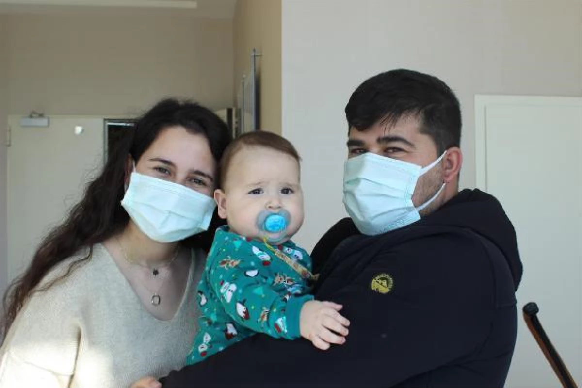 40 günlükken karaciğer kanseri teşhisi koyulan Ali Kerem\'e annesi ikinci kez can verdi