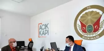 Açık Kapı Şube Müdürlüğünde vatandaşların sorunlarını dinledi