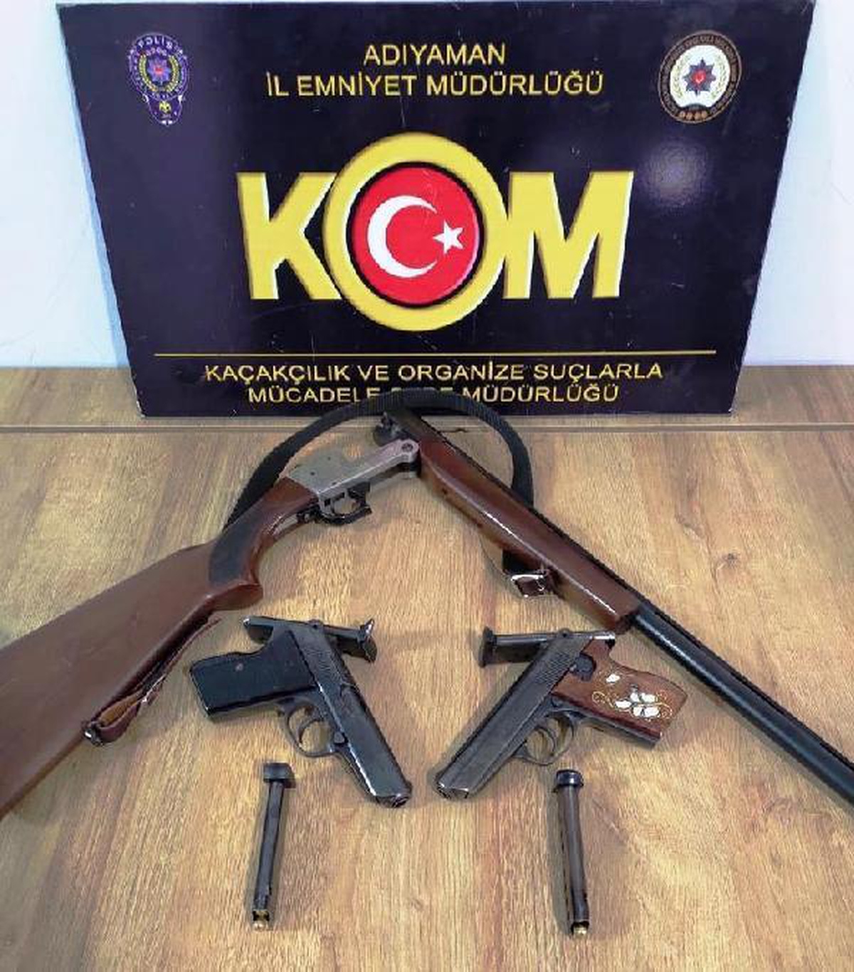 Adıyaman\'da silah kaçakçılığına 3 gözaltı