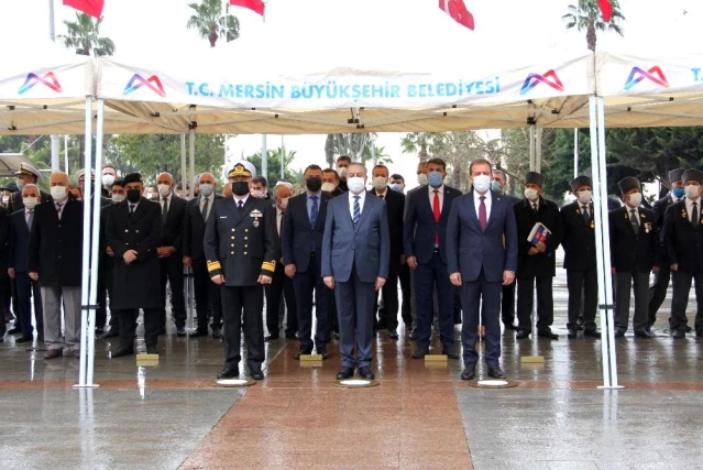 Atatürk'ün Mersin'e gelişinin 98'inci yıl dönümü törenle kutlandı