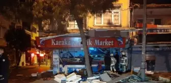 Son dakika... Bağcılar'da balıkçı dükkanında patlama