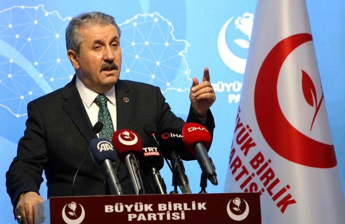 BBP Genel Başkanı Destici: "Kılıçdaroğlu, ittifak ortağı HDP\'yi üzmemek adına Andımızı savunamadı"