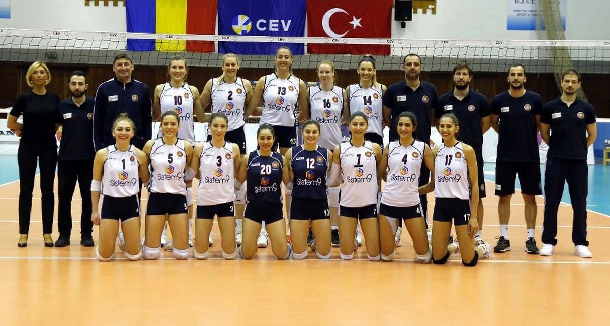 CEV Challenge Kupası Finali: CSM Volei Alba Blaj: 0 - Sistem9 Yeşilyurt: 3